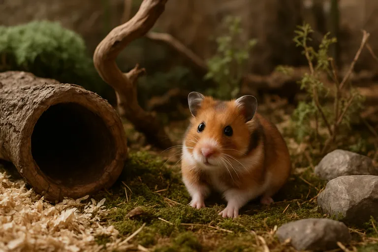 Een avontuurlijke leefomgeving creëren voor je hamster